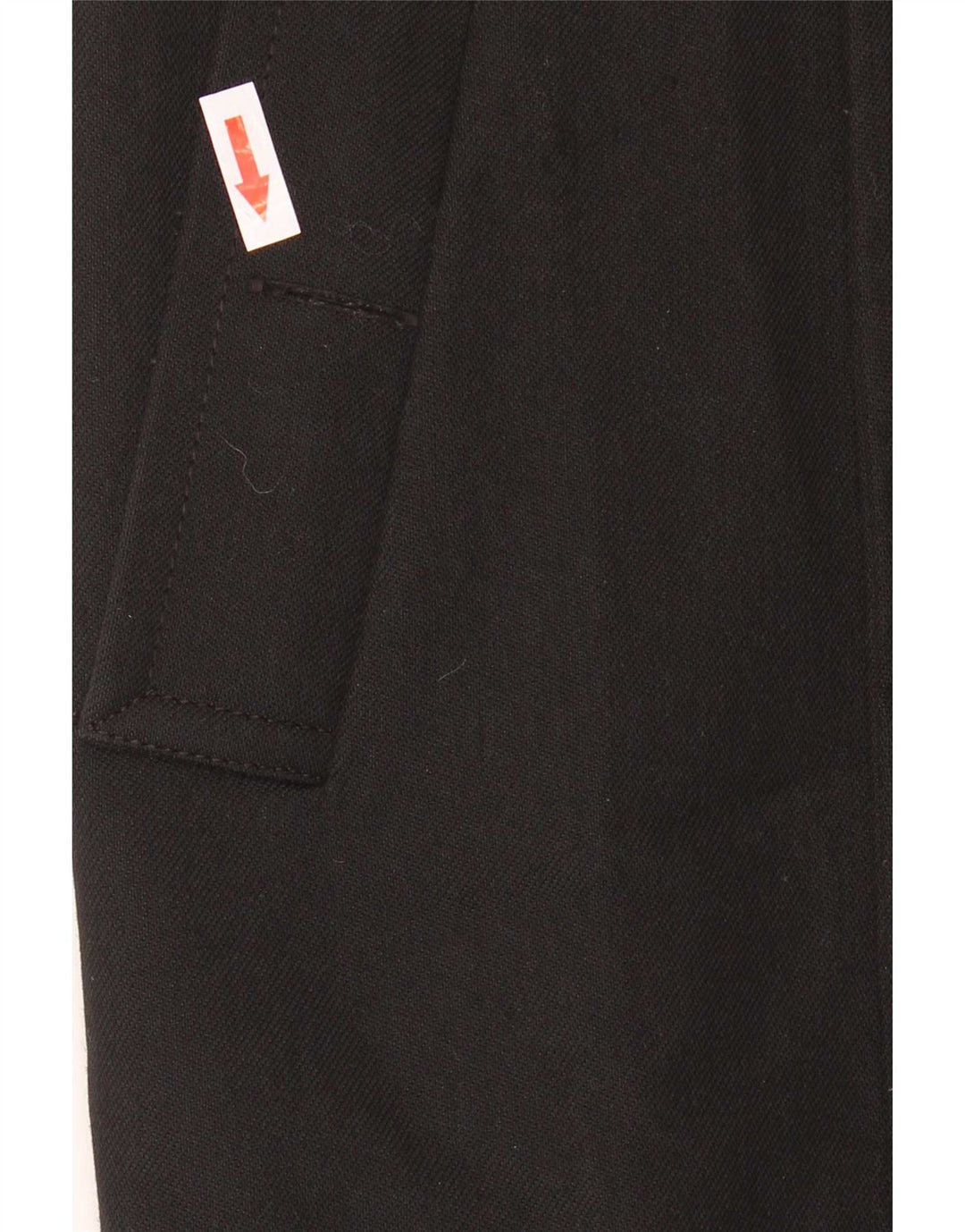 Sobretudo aberto feminino Ted Baker tamanho 4 grande poliéster preto