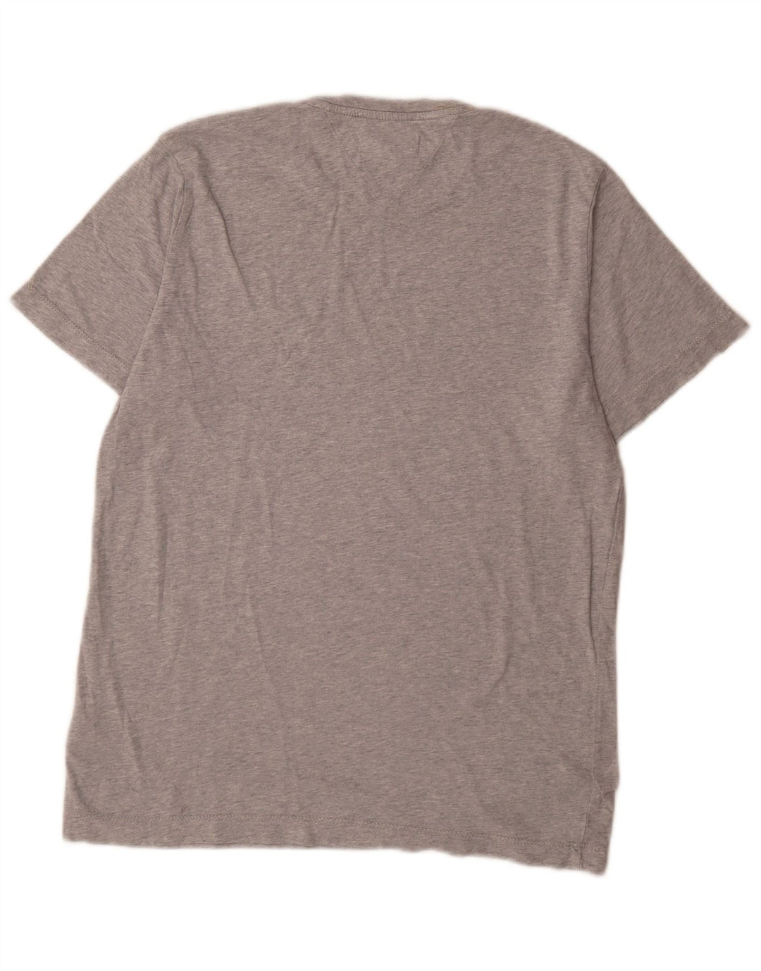 Camiseta masculina Tommy Hilfiger top pequeno cinza