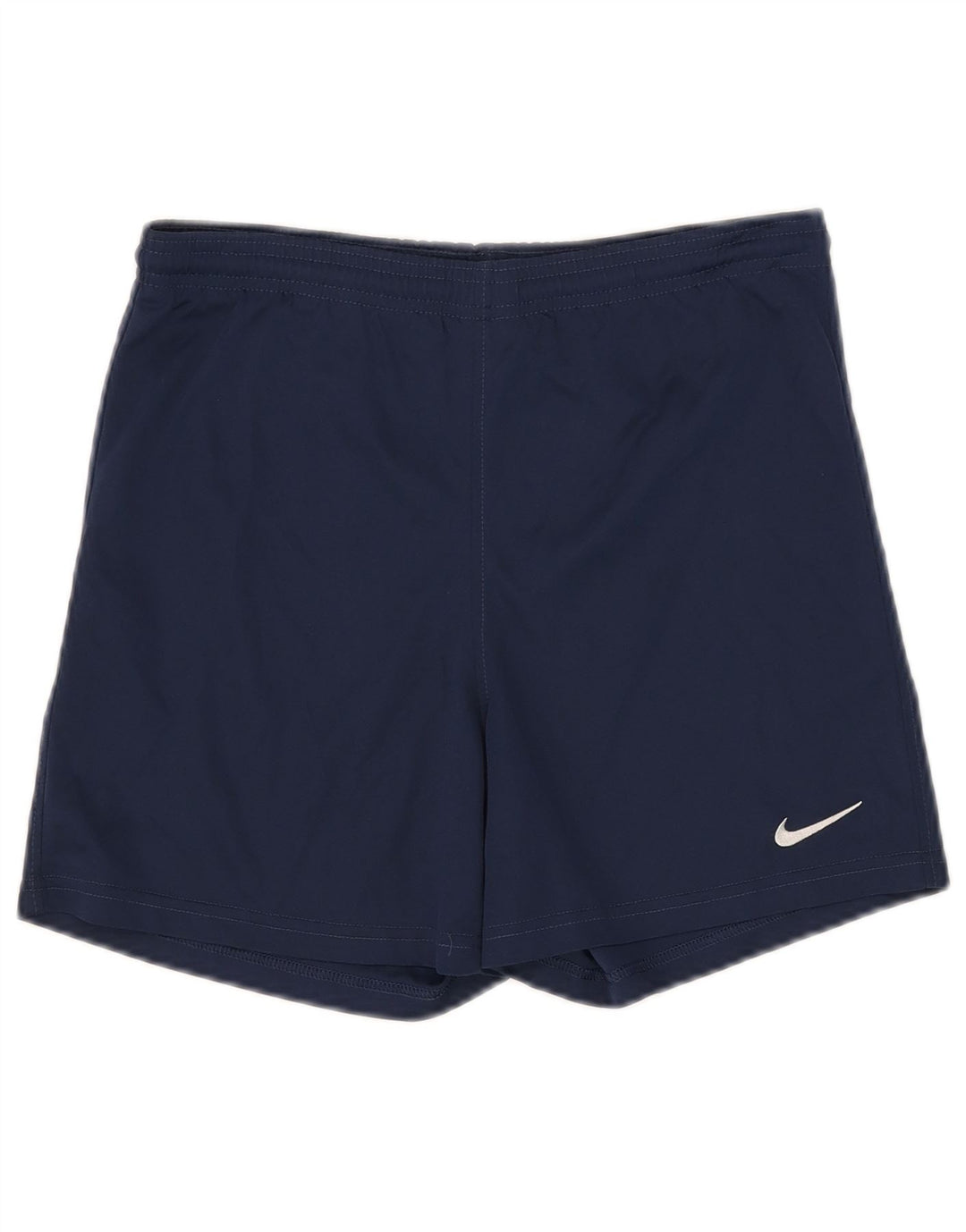 Shorts esportivos Nike Boys 12-13 anos grandes poliéster azul marinho