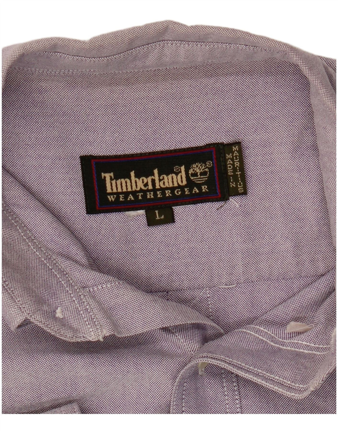 Timberland Mens Weathergear Camisa Grande Roxo