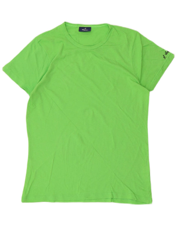 Camiseta masculina AUSTRALIAN L'ALPINA Top de algodão verde médio