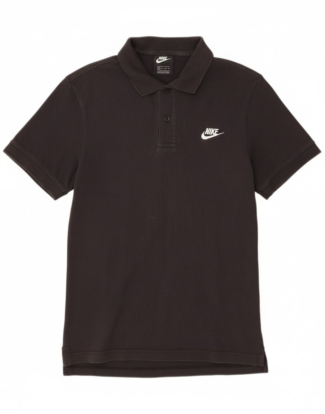 Camisa polo masculina NIKE XS preta de algodão