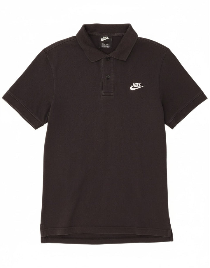 Camisa polo masculina NIKE XS preta de algodão