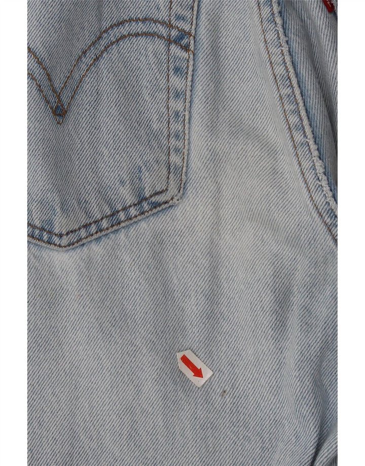 Jeans feminino Levi's Ribcage Straight W25 L29 Azul Algodão