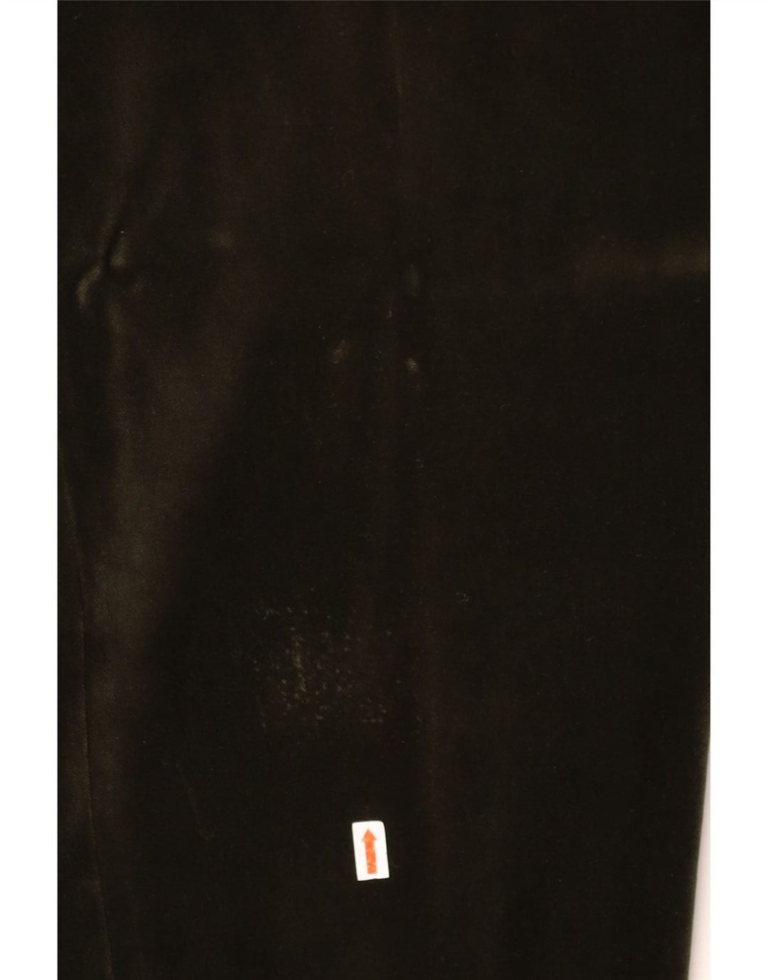 Calça feminina VINTAGE de veludo com estribo UE 40 médio W27 L29 algodão verde