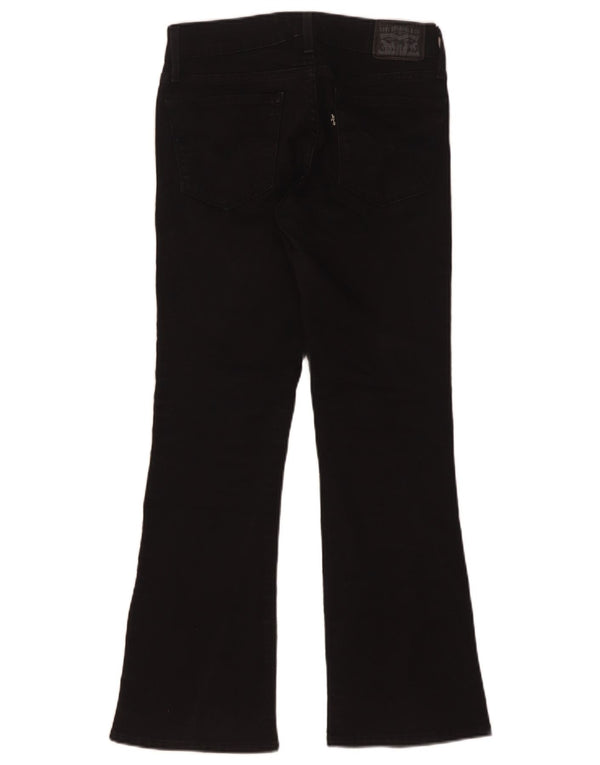 Calça jeans feminina Levi's 715 Bootcut W25 L27 algodão preto