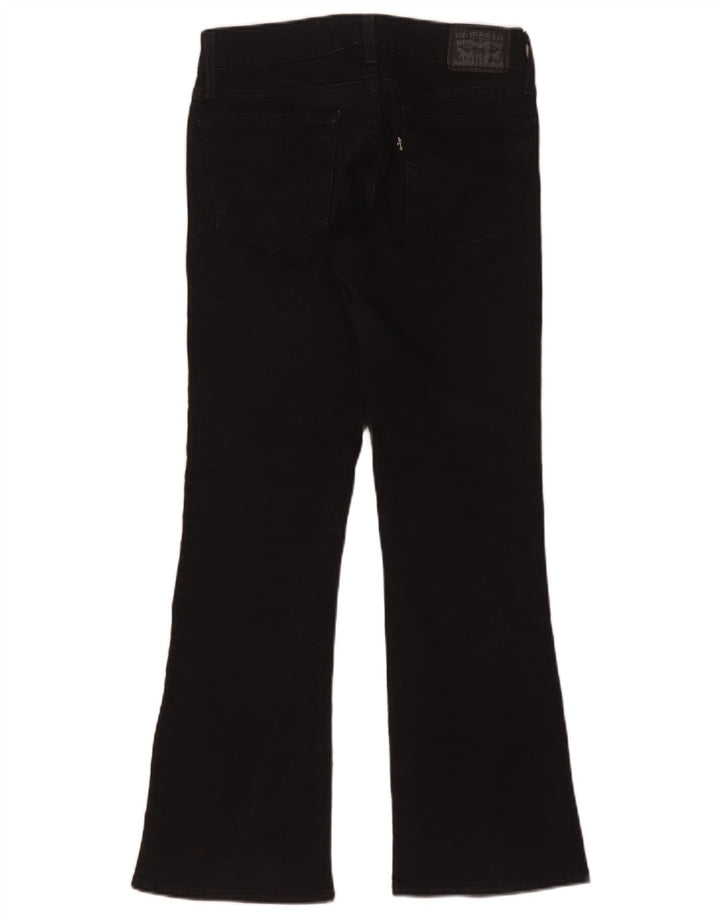Calça jeans feminina Levi's 715 Bootcut W25 L27 algodão preto
