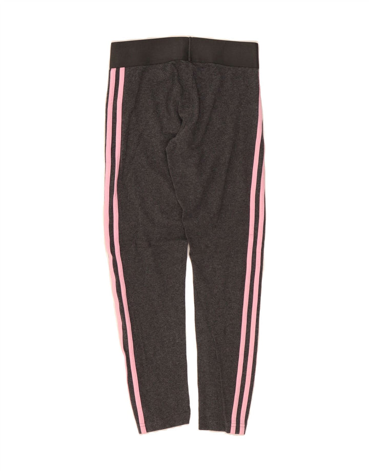 ADIDAS Womens Leggings UK 4/6 XS  Grey Cotton Vintage Adidas and Second-Hand Adidas from Messina Hembry 
