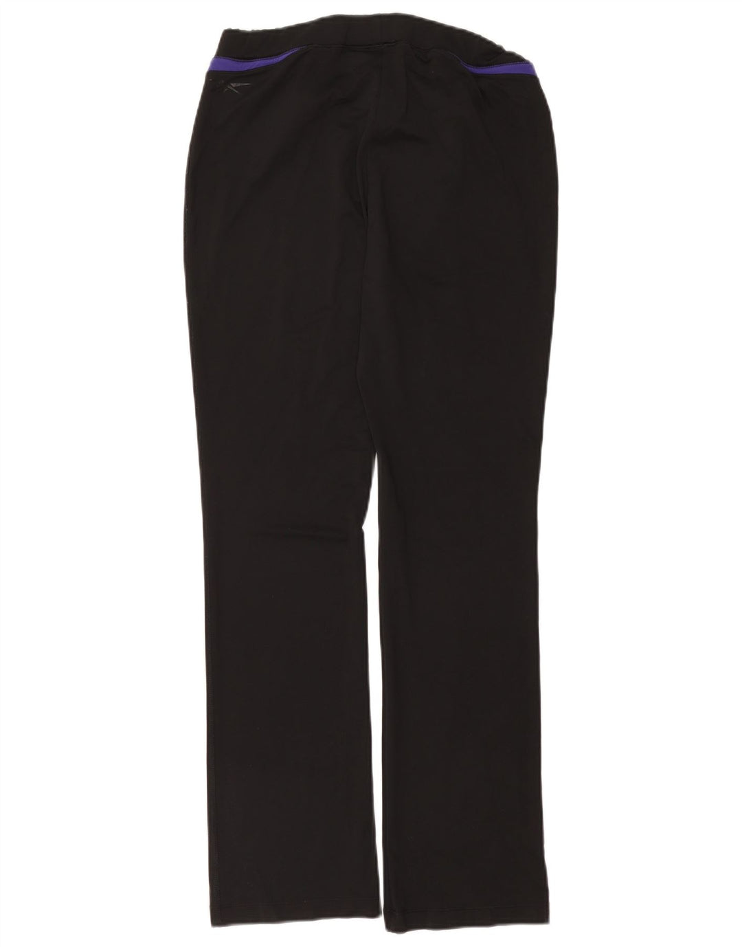 Calça de treino feminina REEBOK UK 14 grande poliéster preto