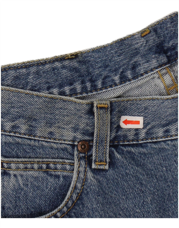 LEE Masculino Brooklyn Straight Jeans W33 L34 Azul Algodão