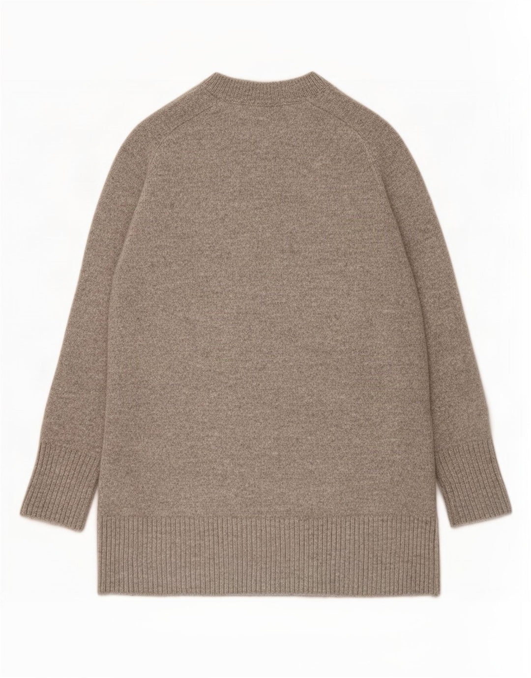 Vestido Jumper Feminino Zara UK 10 Pequeno Poliéster Cinza