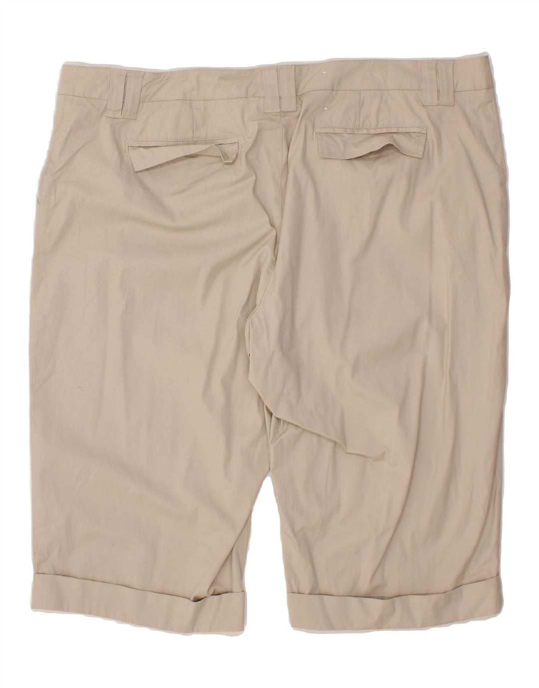 IZOD Womens Chino Shorts US 24 4XL W48  Beige Cotton Vintage Izod and Second-Hand Izod from Messina Hembry 