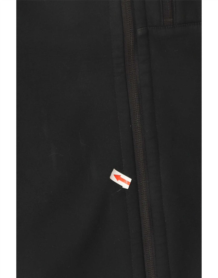 Colete masculino Jack Wolfskin UK 40 grande poliéster preto
