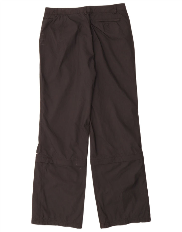 Calça de treino feminina NIKE UK 12 poliéster preto médio