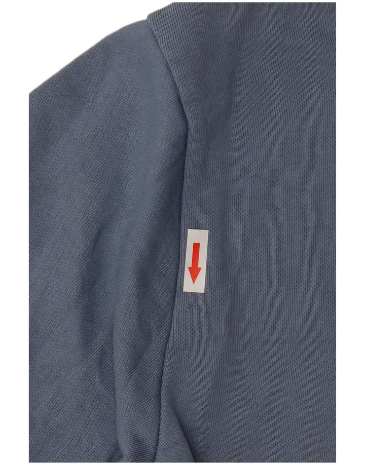 Zara Moletom Masculino Jumper XL Azul Algodão