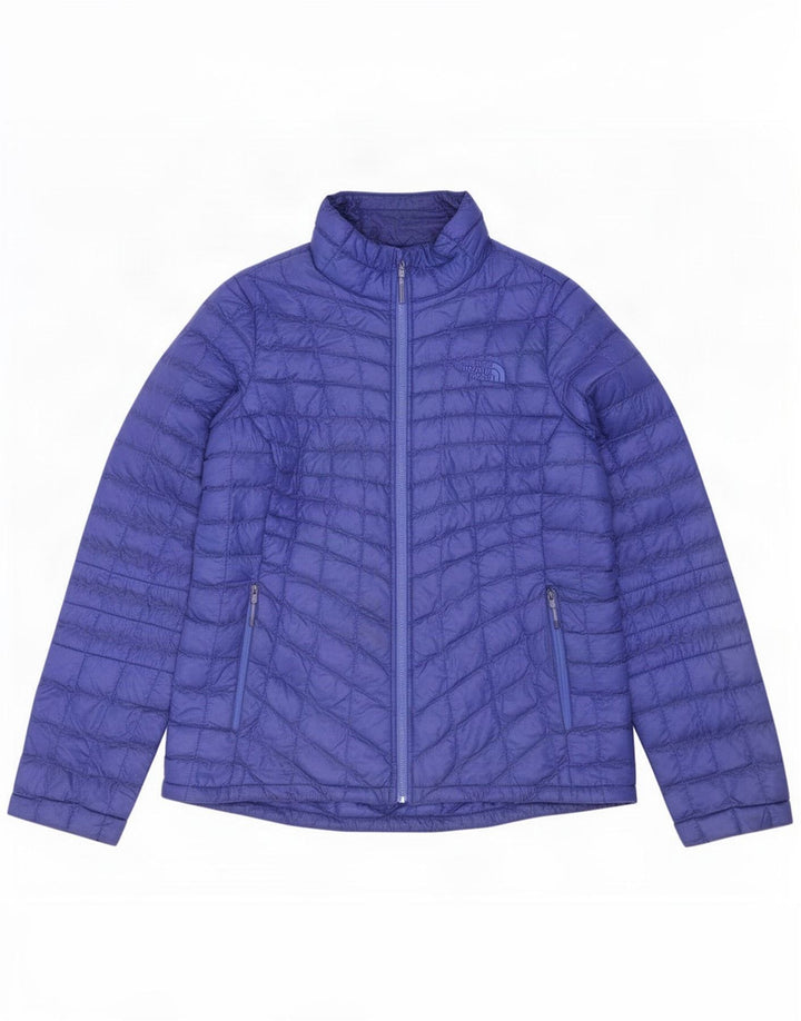 Jaqueta acolchoada feminina The North Face UK 14 nylon azul médio
