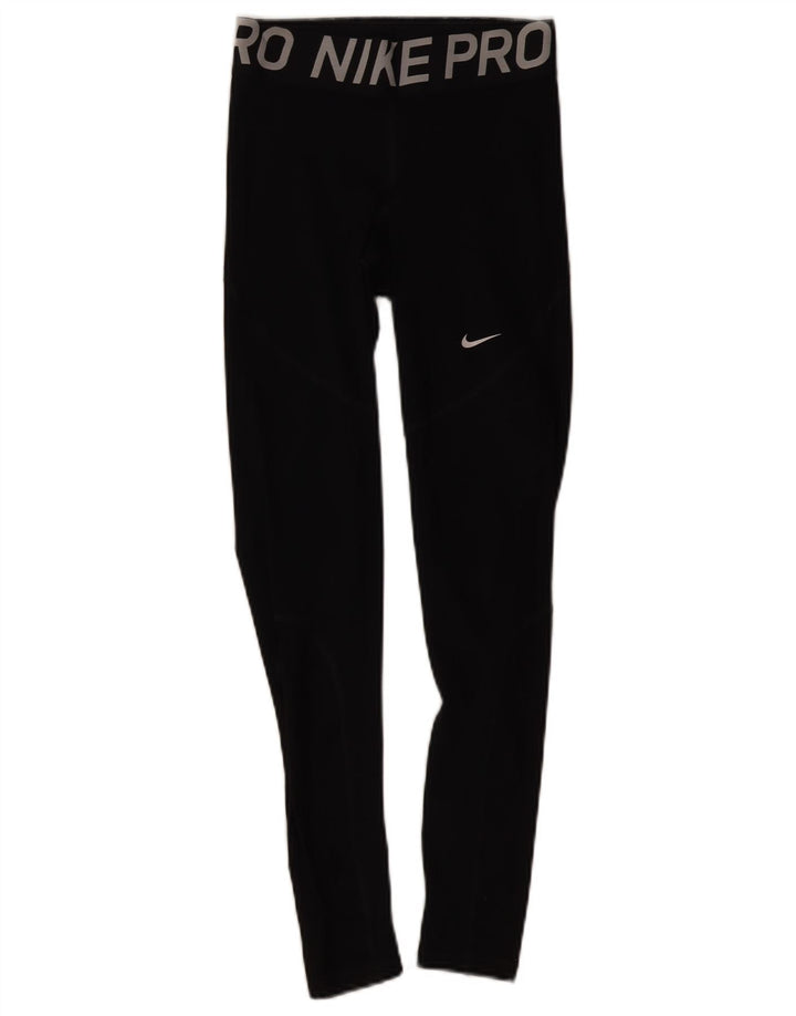 Leggings Nike Dri Fit Graphic UK 8 Pequenas Pretas