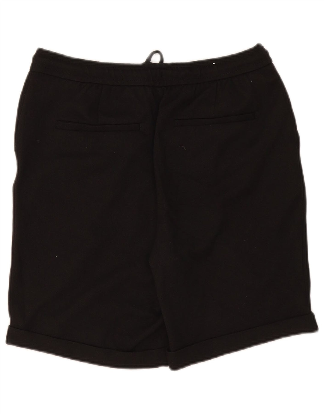 Zara Mens Sport Shorts Médio Preto Poliéster