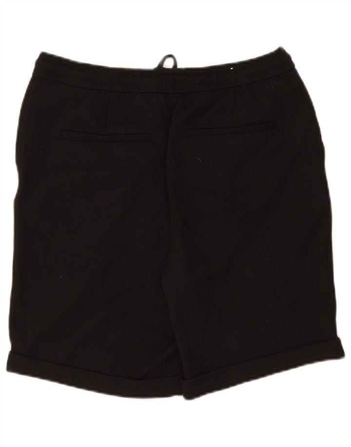 Zara Mens Sport Shorts Médio Preto Poliéster