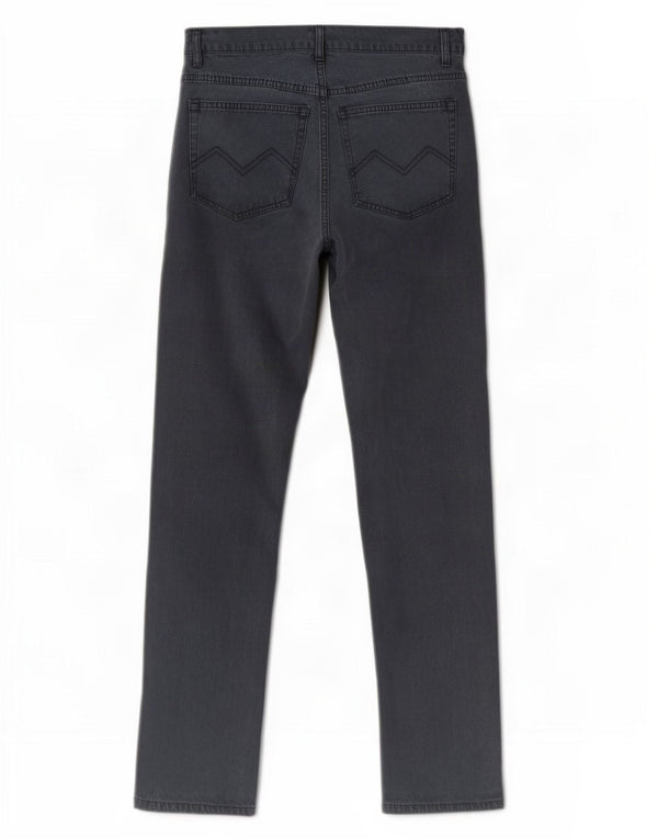 Calça casual afunilada feminina Missoni Sport W26 L27 algodão azul marinho