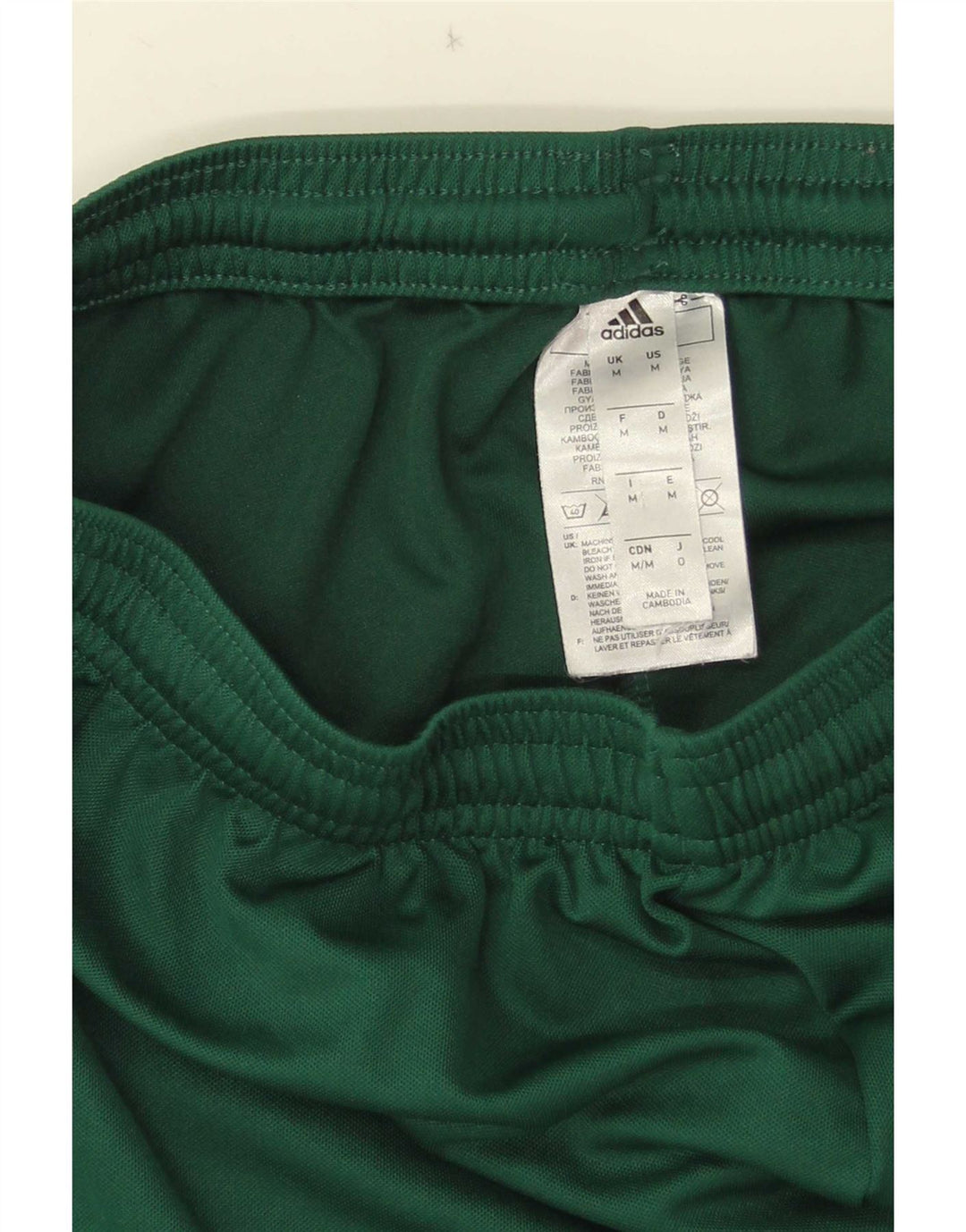 Adidas Mens Aeroready Sport Shorts Poliéster Verde Médio