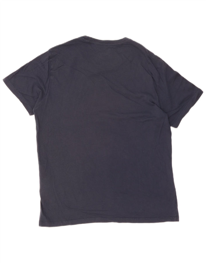 Camiseta gráfica masculina Levi's Top médio algodão azul marinho