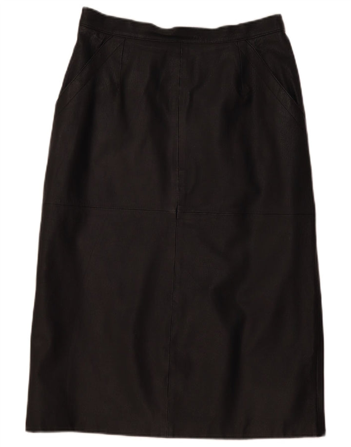 Saia reta feminina vintage EU 40 médio W30 preta