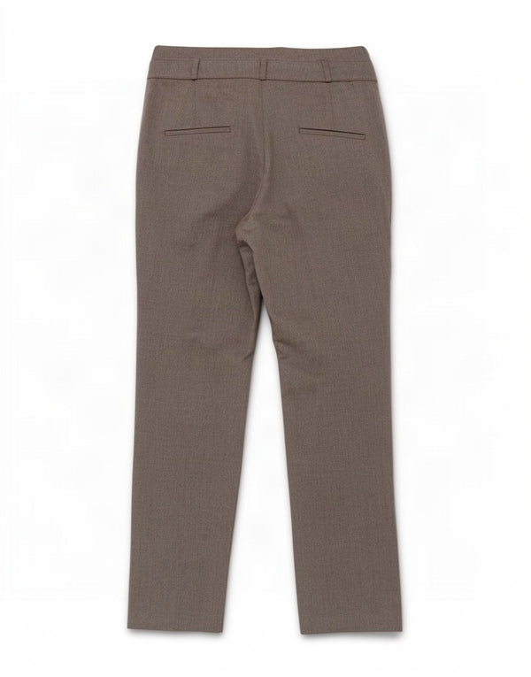 Calça Chino Cônica Feminina Zara Médio W28 L28 Cinza