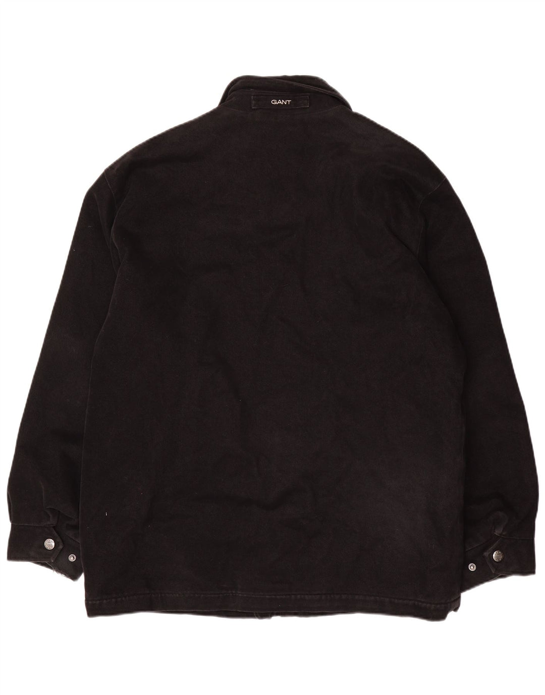 Jaqueta bomber masculina GANT Reino Unido 38 algodão preto médio