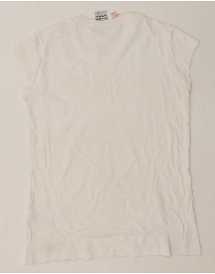 Camiseta ADIDAS Meninas Graphic 15-16 Anos Algodão Branco
