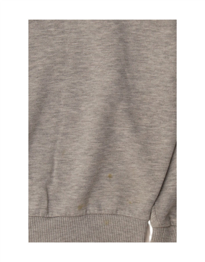Suéter oversized feminino Topshop UK 10 poliéster cinza pequeno