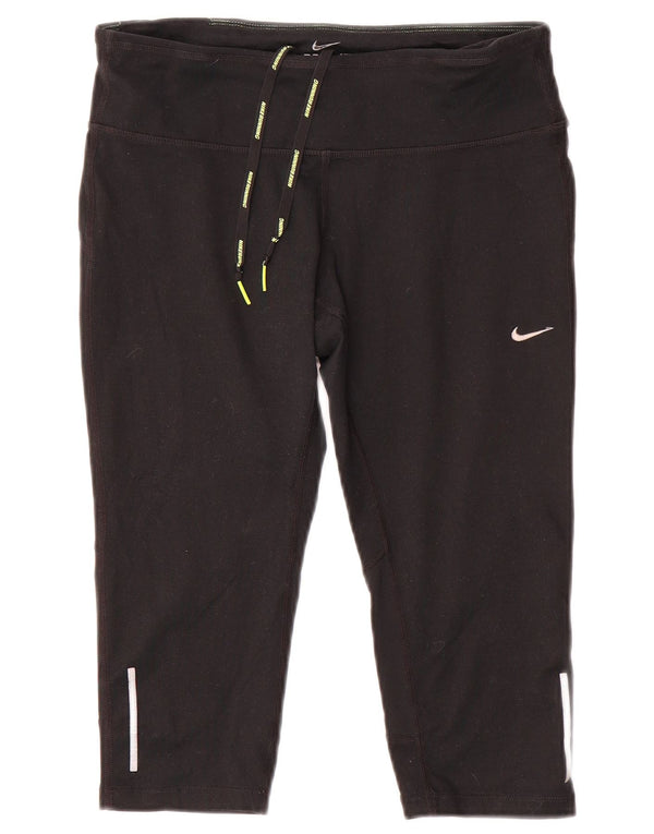Leggings Nike Dri Fit Capri UK 14 Médio Preto