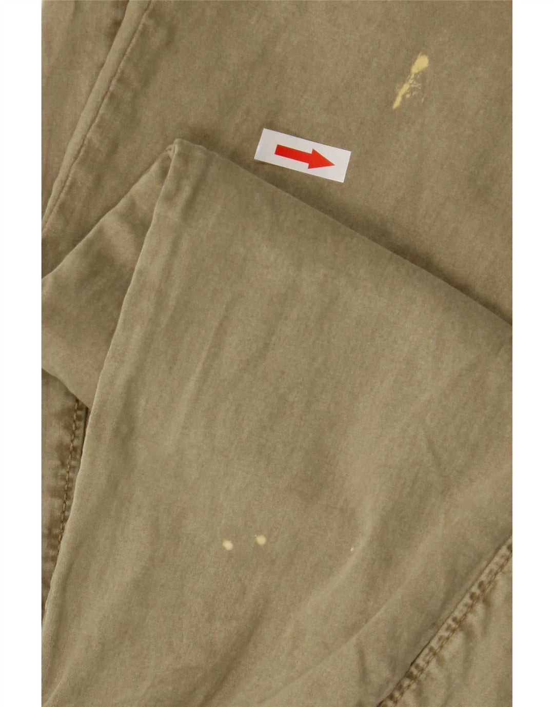 Zara Calça jogger feminina pequena W26 L26 Khaki Lyocell