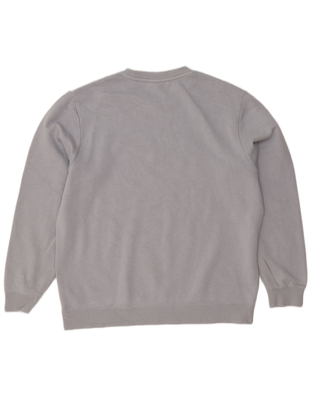 Moletom gráfico masculino Nike Jumper grande cinza colorblock poliéster