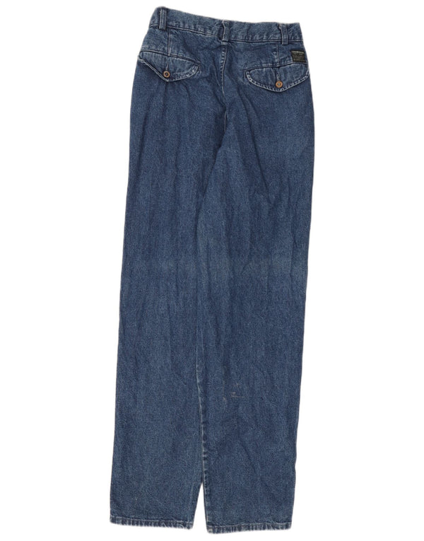 Carrera Womens High Waist Jeans IT 44 Medium W28 L31 Blue Cotton