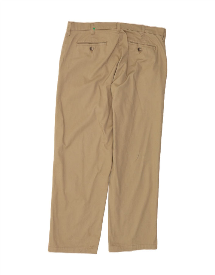 LEE Mens Relaxed Fit Chino Trousers W34 L34  Beige Cotton Vintage Lee and Second-Hand Lee from Messina Hembry 
