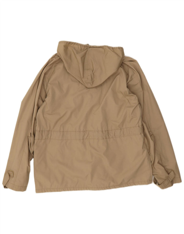 Jaqueta Parka masculina Loffler com capuz UK 38 Médio Bege