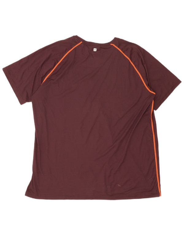 Camiseta masculina Mountain Warehouse Top XL poliéster marrom