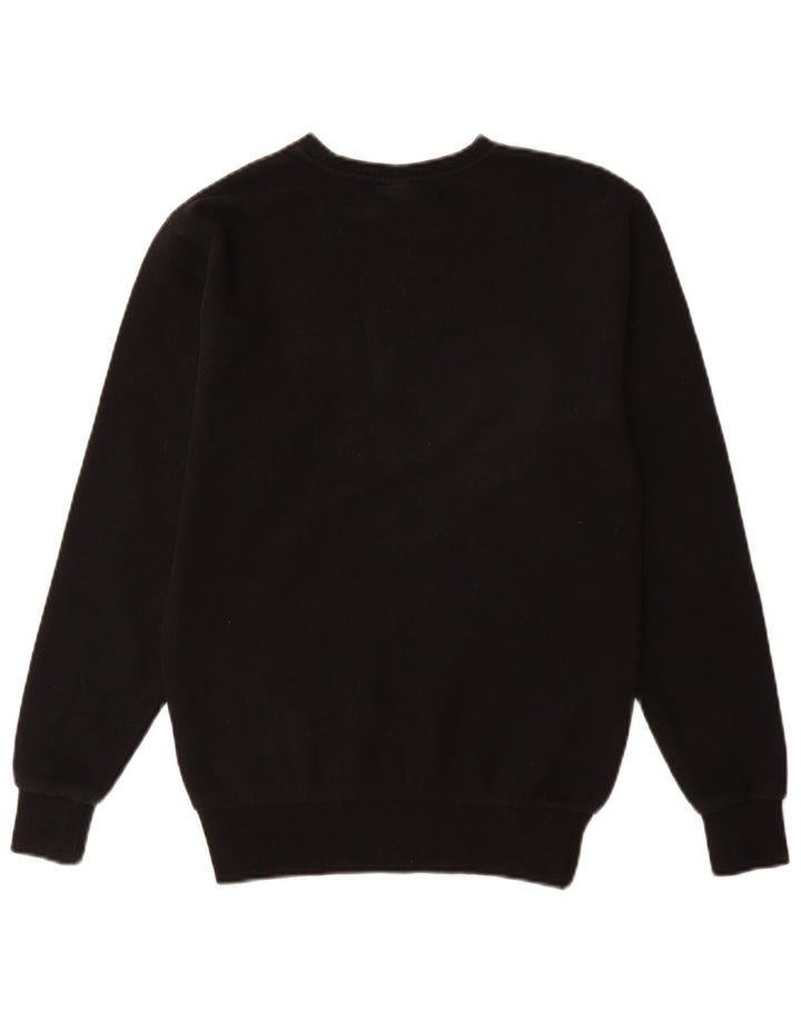 Ellesse moletom masculino gráfico jumper XS algodão preto