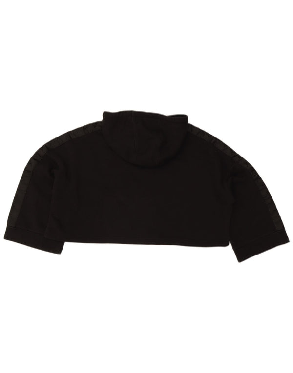 Kappa moletom feminino oversized com capuz UK 14 médio algodão preto