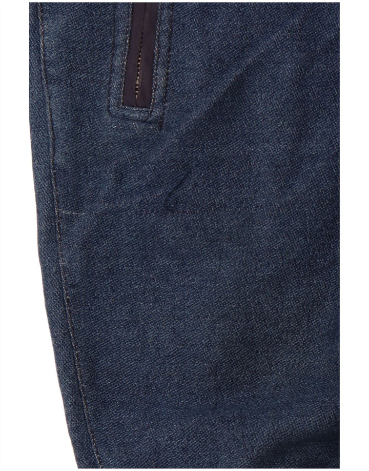 Calça jogger masculina ZARA XL azul algodão