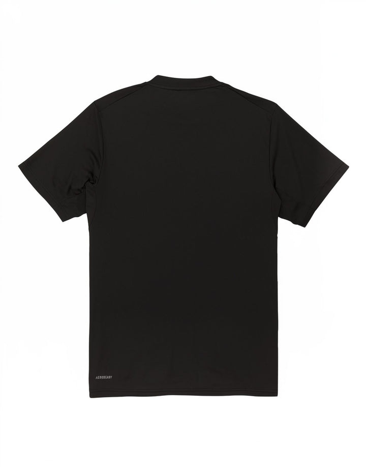 Adidas Camiseta Masculina Top Médio Preto Poliéster Esportivo
