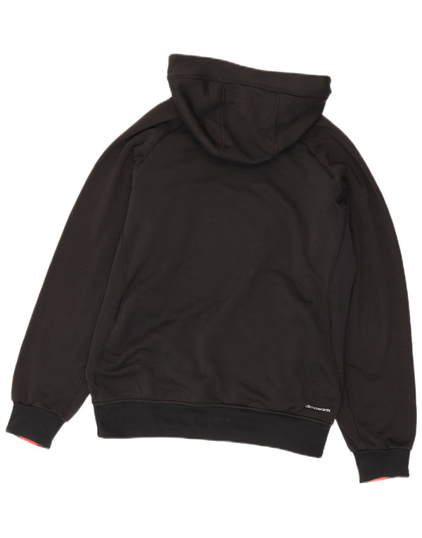 Adidas Mens Climawarm Hoodie Jumper Pequeno Preto