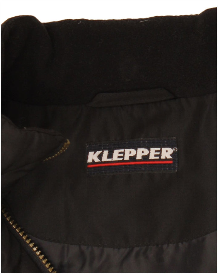 Jaqueta masculina acolchoada Klepper UK 42 XL preta