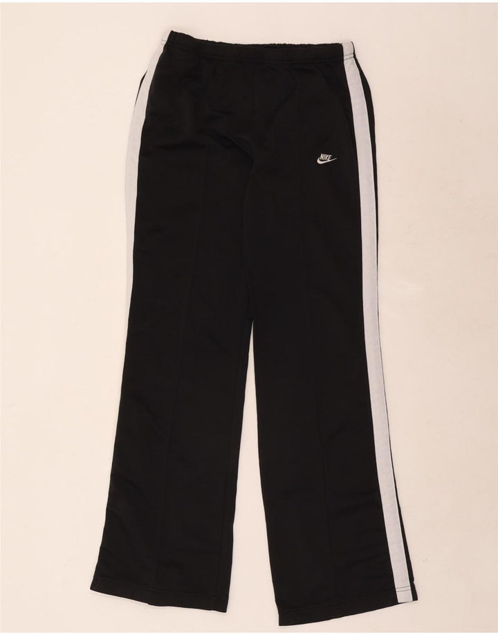 Nike Womens Full Tracksuit UK 8/10 Pequeno Preto Colourblock Poliéster