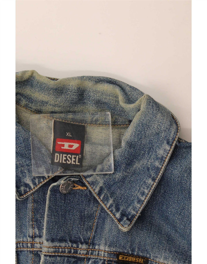 Jaqueta jeans Diesel Boys 11-12 anos XL azul algodão
