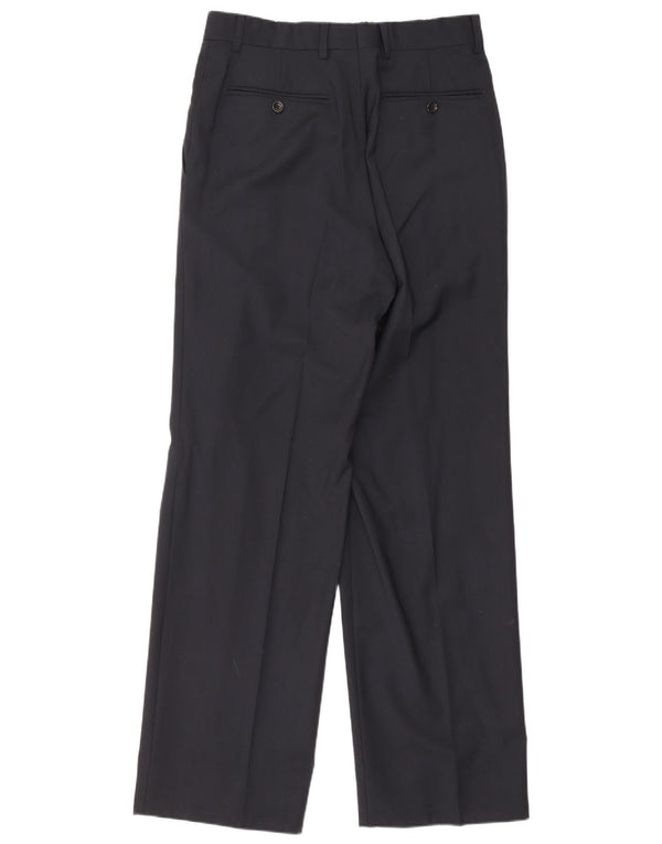 Calça casual masculina Armani Pegged IT 46 pequena W28 L29 preta