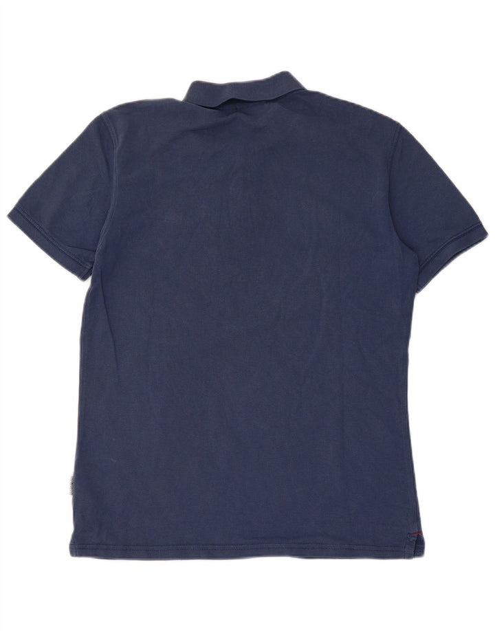 Polo masculino NAPAPIJRI pequeno azul marinho
