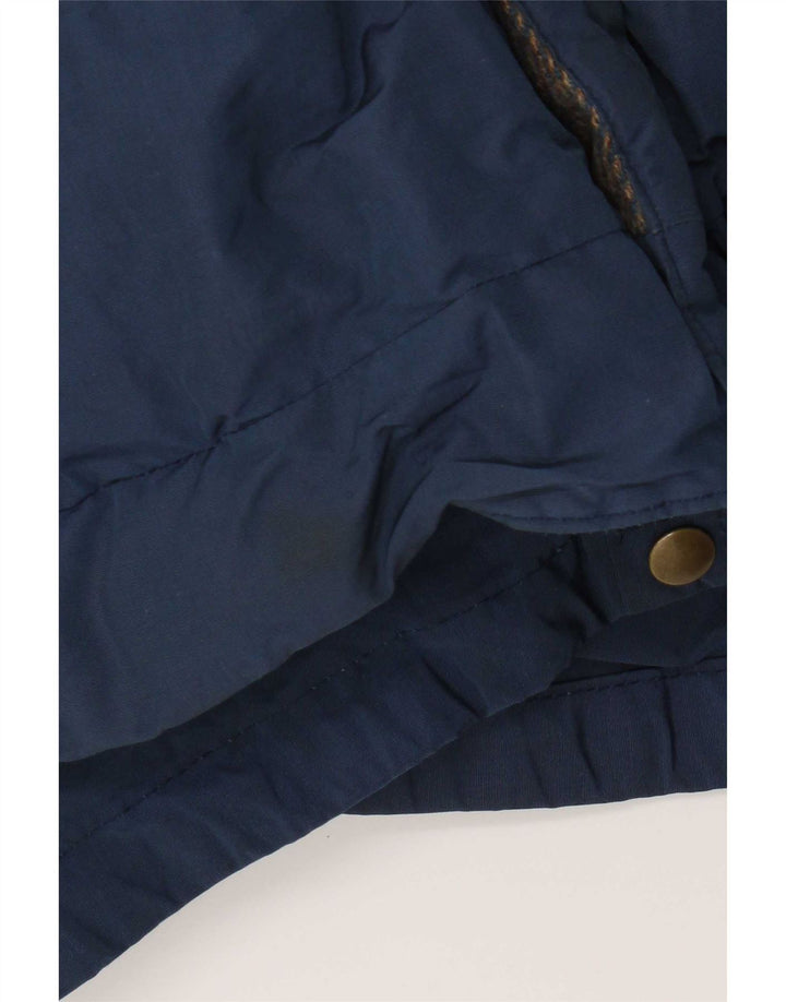 Jaqueta bomber masculina Woolrich Reino Unido 40 grande algodão azul marinho