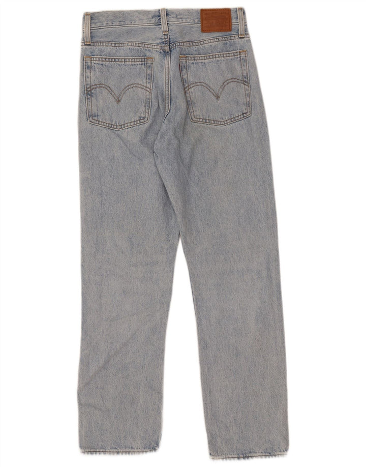 Calça jeans feminina Levi's Wedgie Straight W26 L28 azul algodão